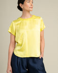 LOTUS — Sueded Silk T-Shirt
