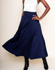 CHIQUI — Drop-Waist Pleated Skirt