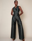 MATTIE — Pleated Wide-Leg Trouser