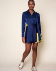 ANITA — Architectural Wrap Mini Skirt