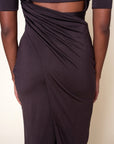 ELIZABETH — Draped Silk Jersey Dress