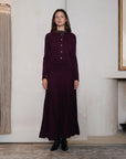 DG atelier - Louise Alpaca/cotton knit Maxi Skirt.
