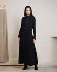 The LILY Knit Cardigan - Black